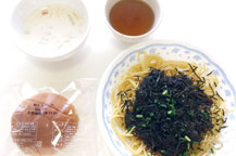給食場の片づけ