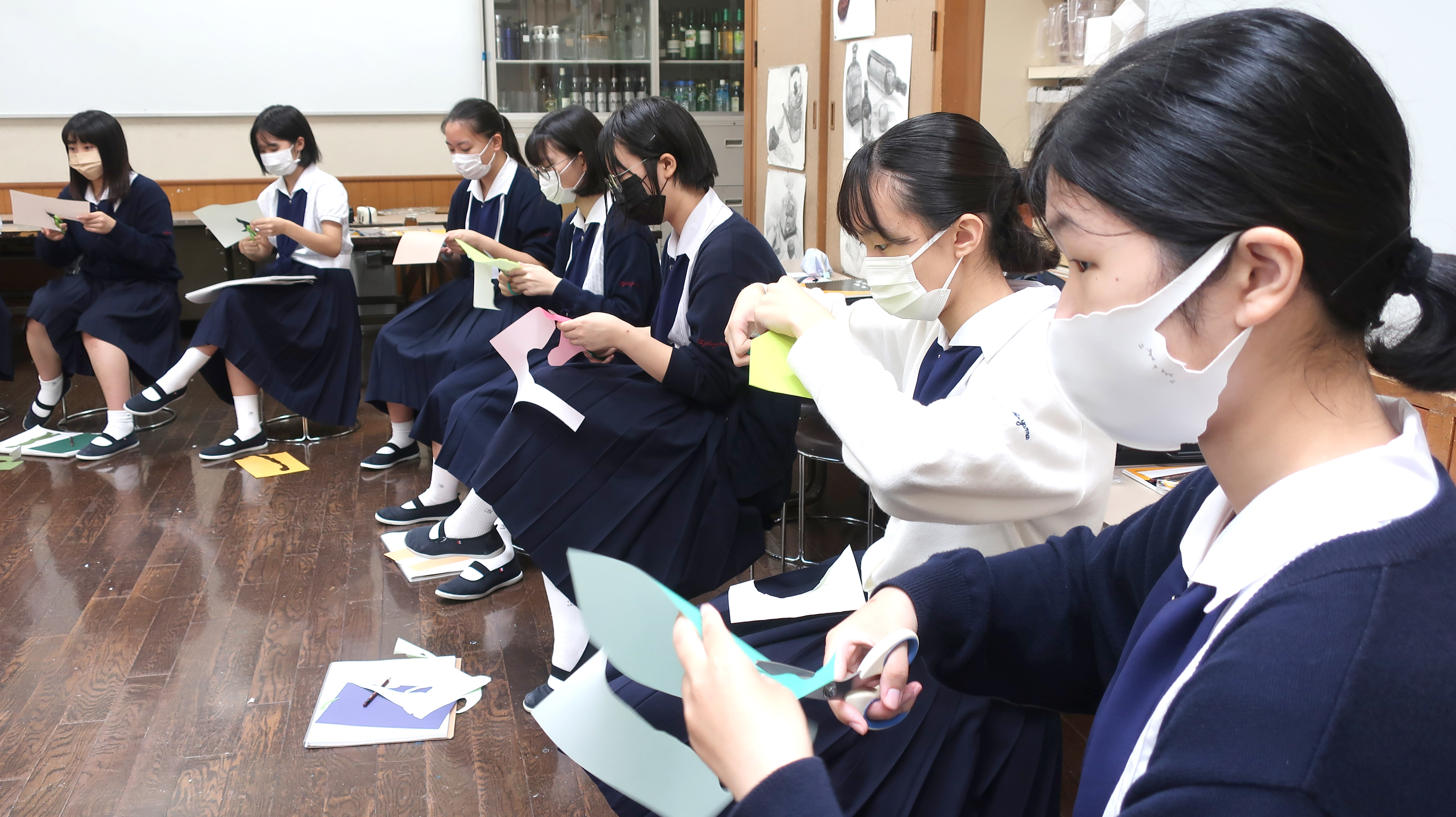 見たままの直感でチョキチョキ