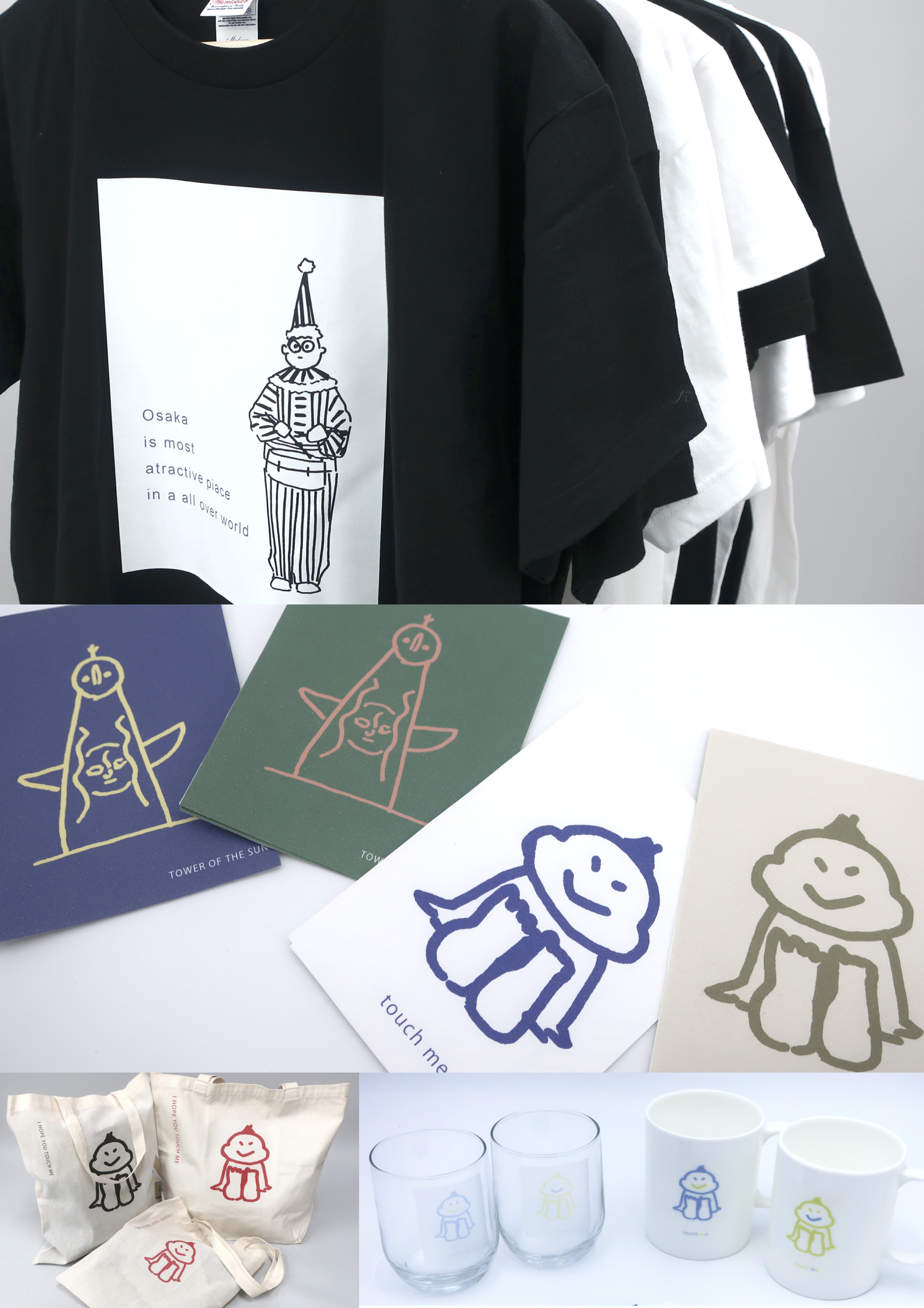 デザイン部門＜グラフィック＞ グランプリ 3年 出口真衣「A.O.P(ええやん、大阪、プロジェクト)」