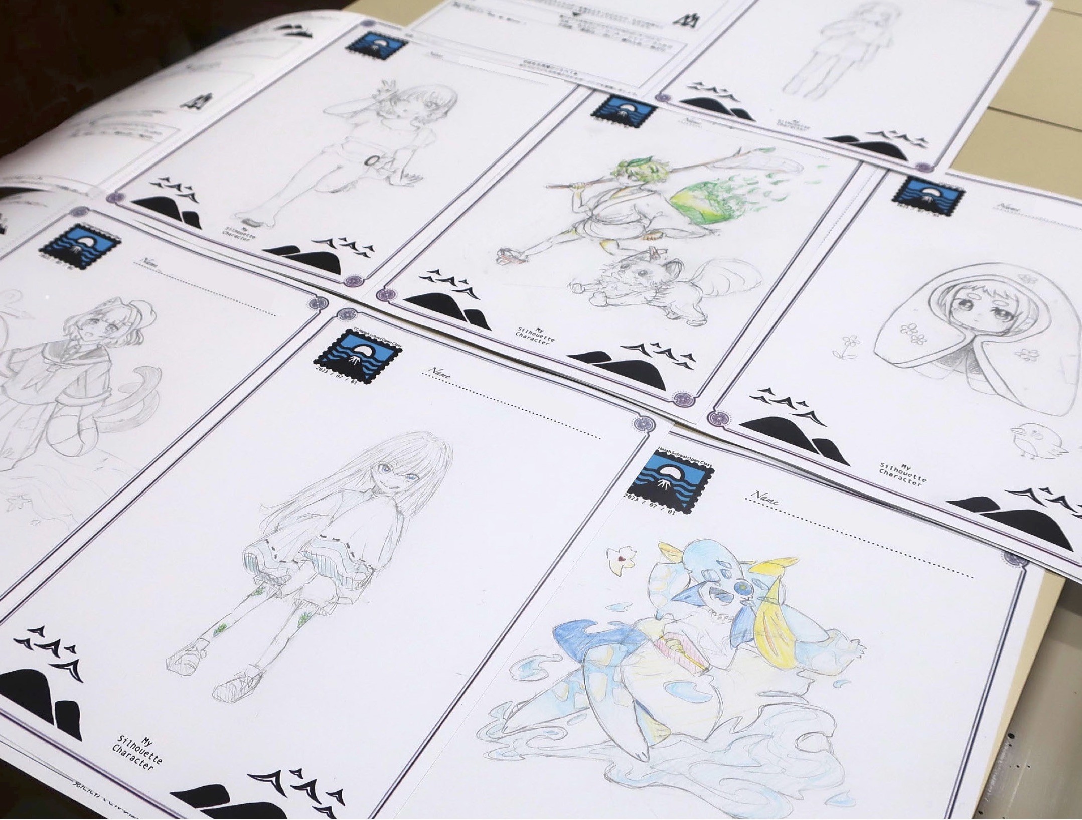 個性豊かな作品ばかりですね!