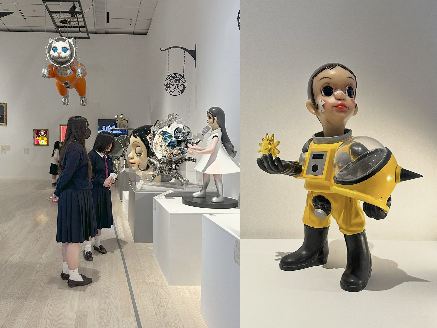みんな見るのに夢中