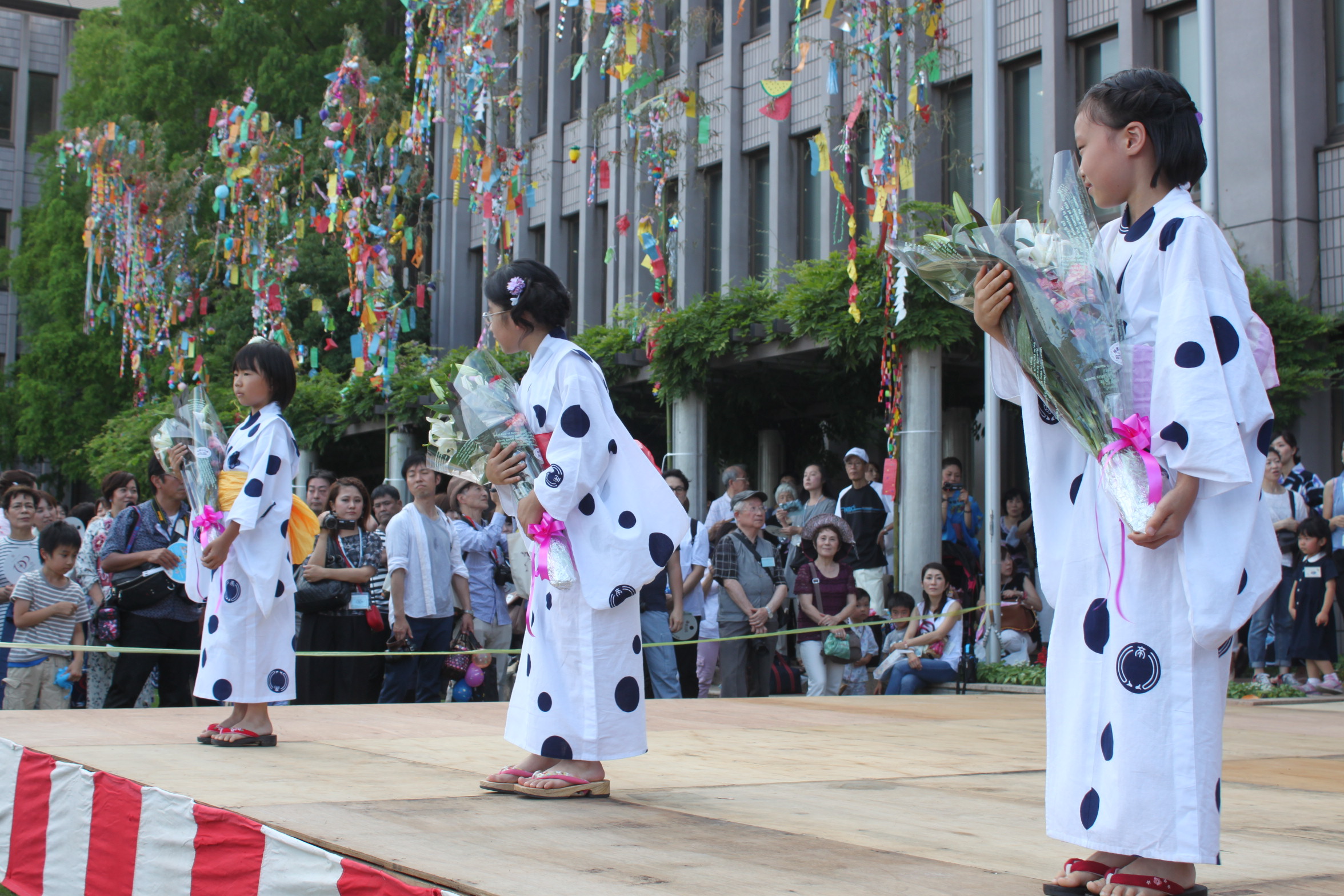 帝塚山学院七夕まつり浴衣 160㎝ （山口大学七夕祭実行委員会