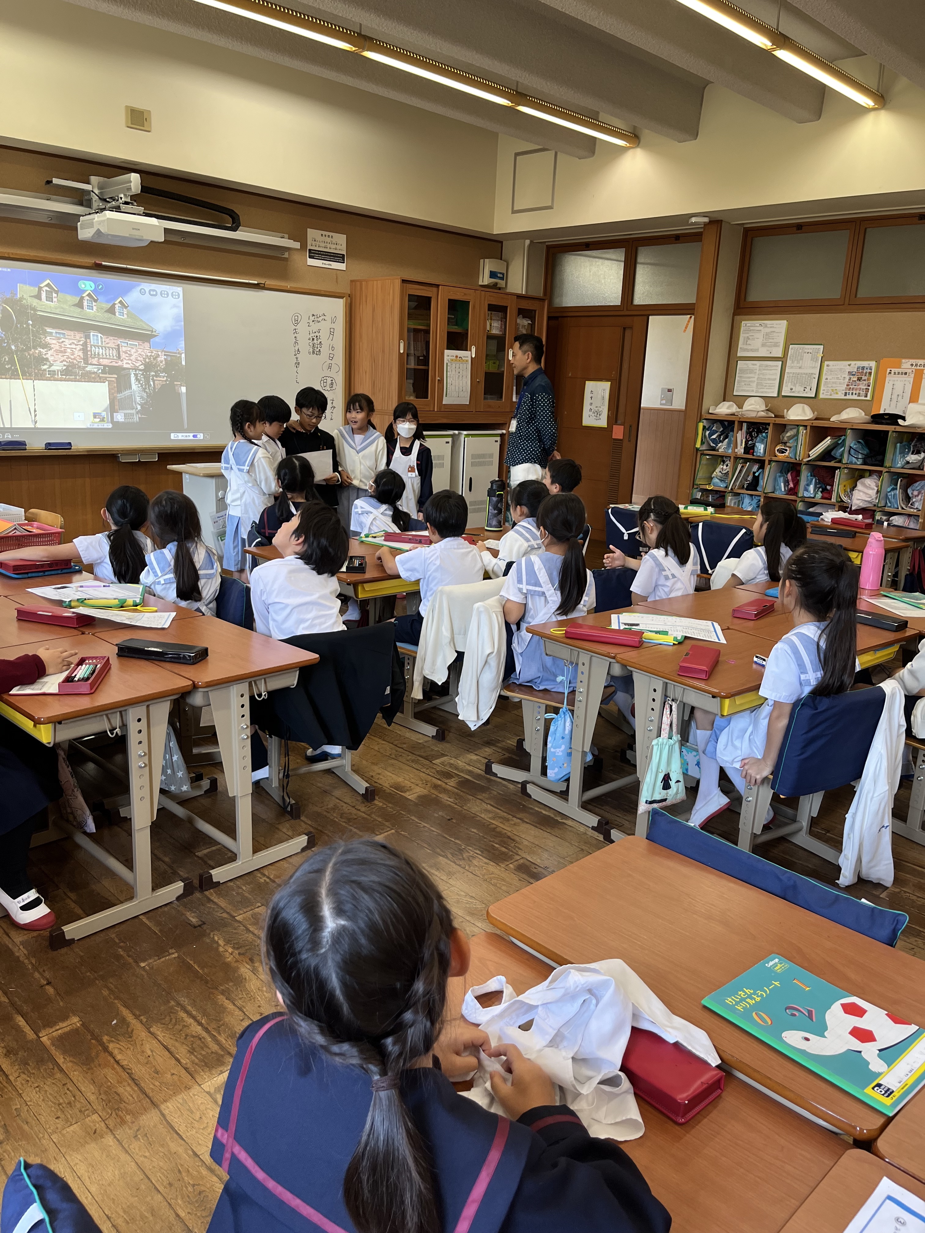帝小の日々2025-023 ☆3年道徳 ワクワク・ドキドキの公開授業