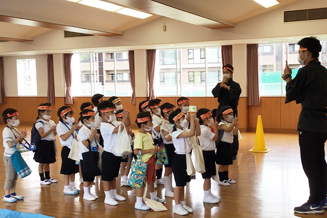 園児イベントの写真