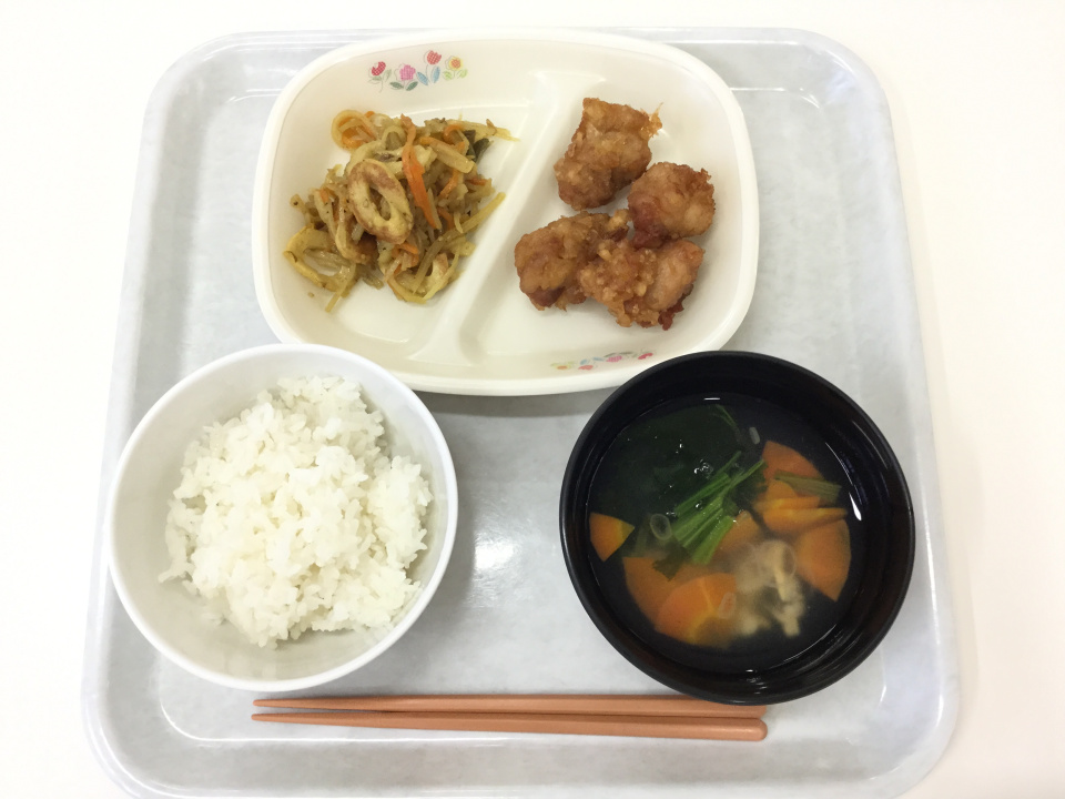 今日の給食 帝塚山学院小学校