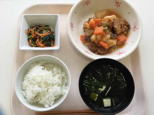 今日の給食 帝塚山学院小学校
